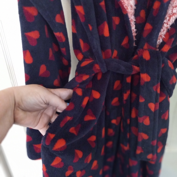 Vera Bradley  heart hooded robe - Picture 4 of 8